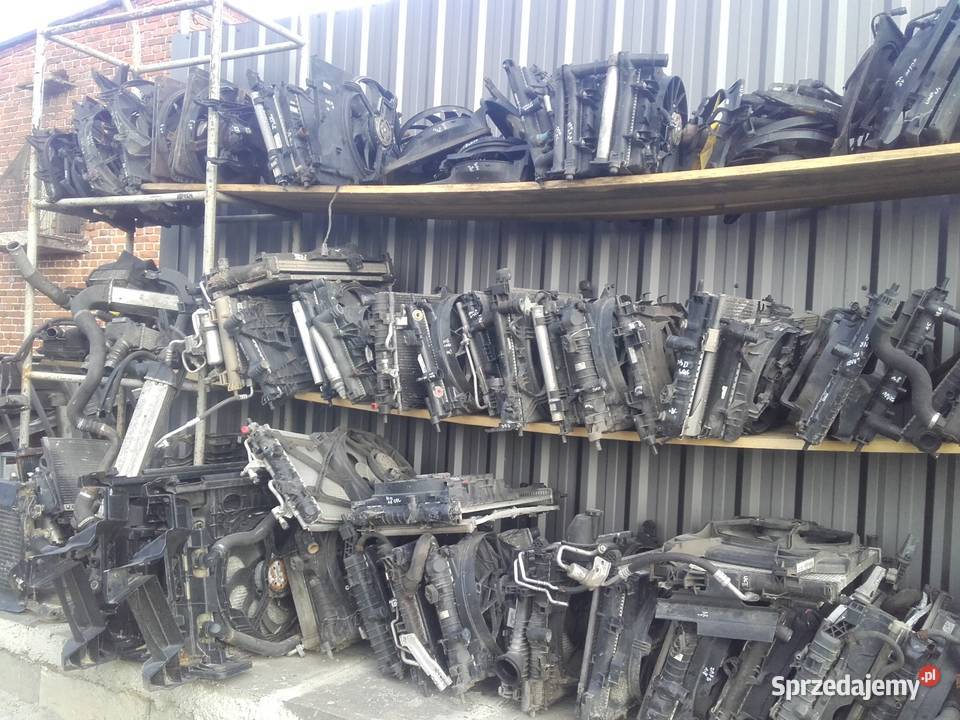 Hurtowo chłodnice wentylatory Fiat Opel i inne