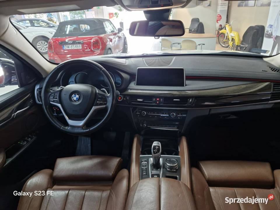 BMW X6 XDrive 35I 306 FVAT 23 Hak Gwarancja elektryczne lusterka Wrocław