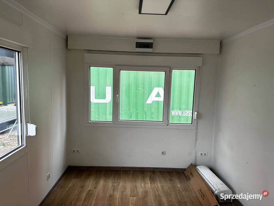 KONTENER BIUROWY MIESZKALNY 3 x 6 M Z ANEKSEM Wrocław