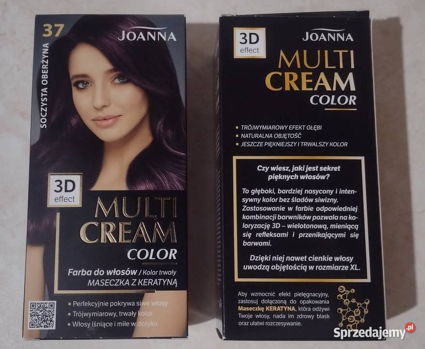 farba do włosów JOANNA 37 soczysta oberżyna 8 Libiąż