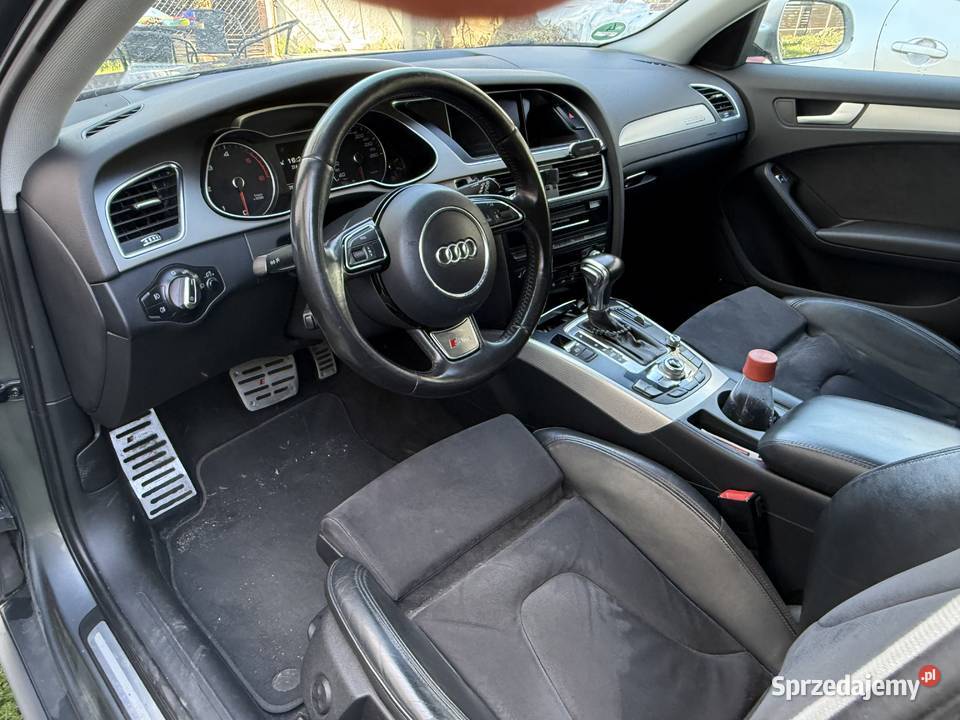 Audi A4 20 TDi 177 Quattro Stronic Rok produkcji 2014 Kraków