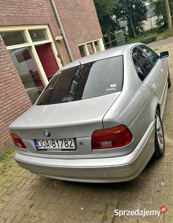 BMW E39 MZamiana srebrny Seria 5 Kędzierzyn-Koźle sprzedam