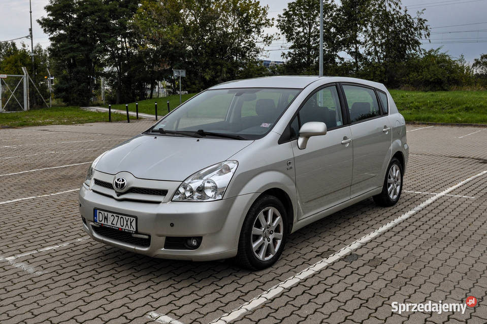 Toyota Corolla Verso 20 Automat 7osobowy 171 Wrocław