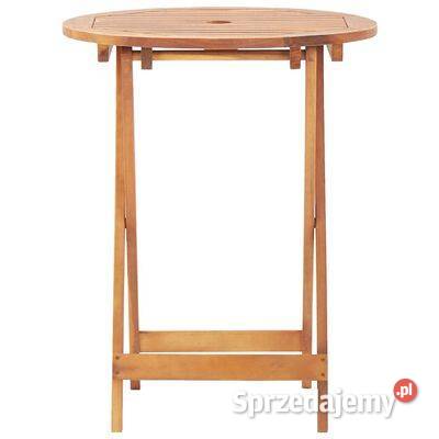 vidaXL Składany stół ogrodowy 60 x 75 lite Warszawa