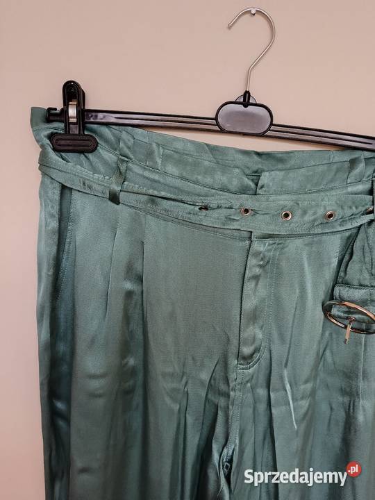 Eleganckie turkusowe spodnie Denim Hunter r 42 Gdynia