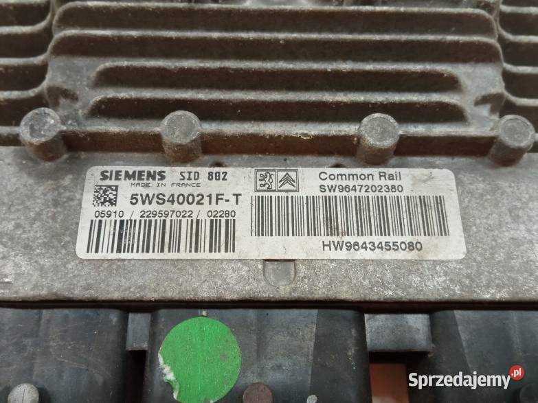 STEROWNIK SILNIKA 9647202380 Citroen C3 I sprzedam