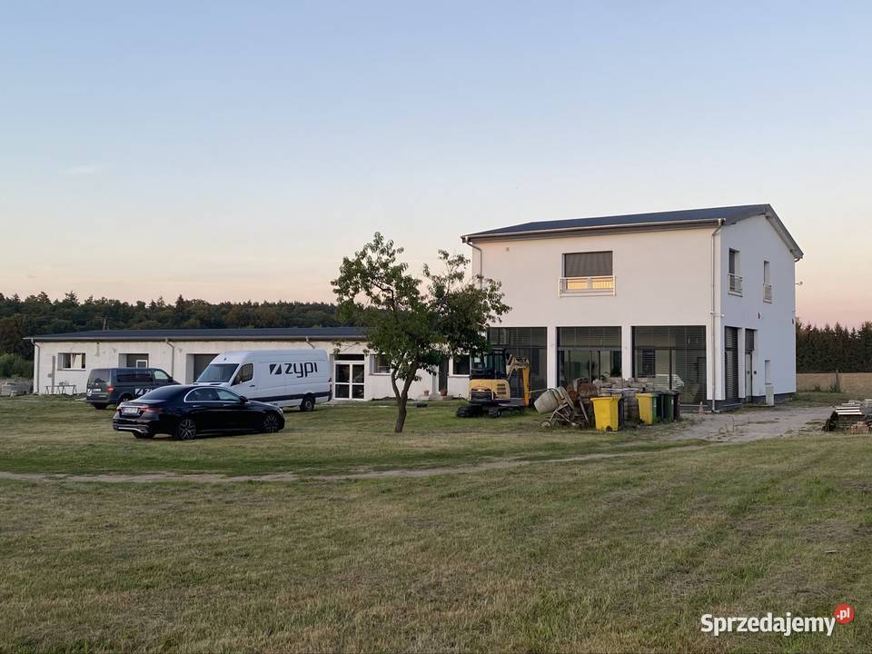 Mieszakania 100m2 i 70m2 hala 200m2 działka 48ha Łaziska