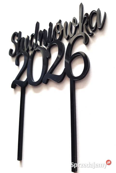 Topper studniówka personalizowany Pozostałe Pozostałe śląskie Częstochowa