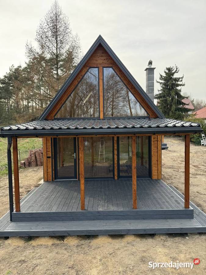Domki drewniane LESTNISKOWECAŁOROCZNE wielkopolskie Skulsk