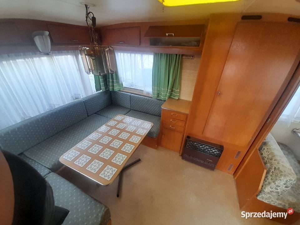 Przyczepa kempingowa domek holenderski podwójne łódzkie Sieradz