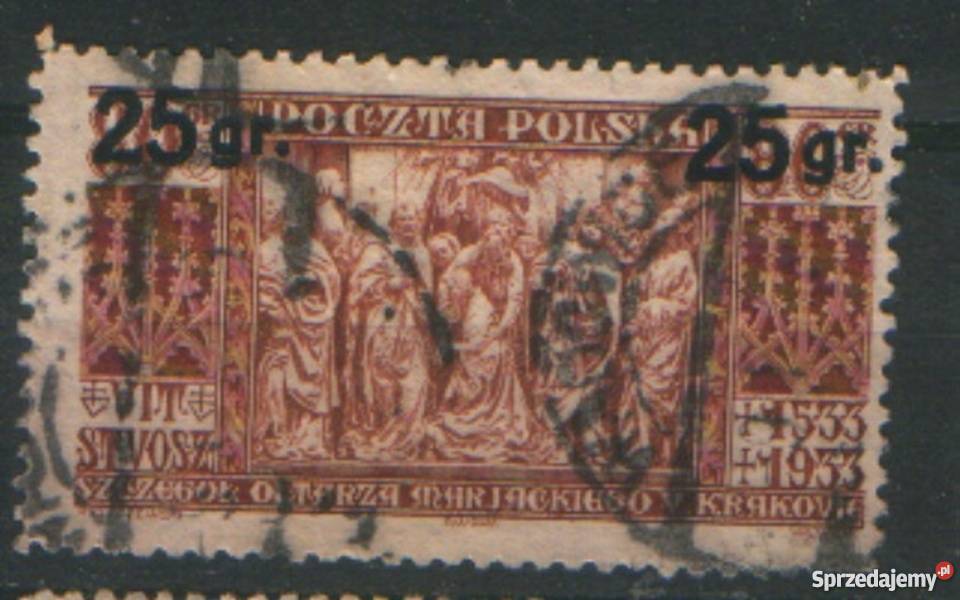 Zn PMW Fi 270 III kas 1934 Wadowice Filatelistyka Gliwice