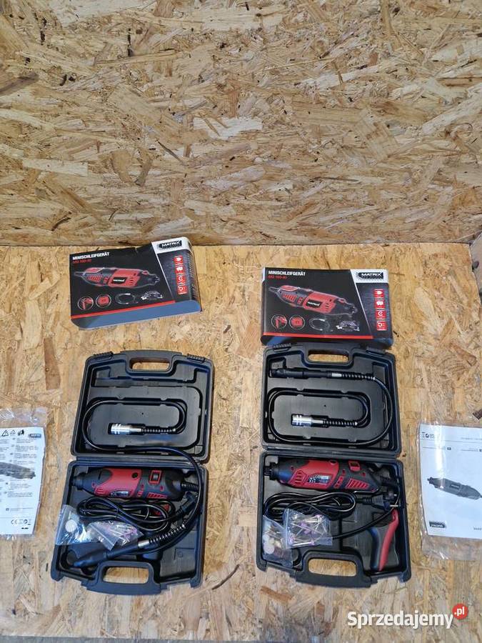 Zestaw do szlifowania i grawerowania Matrix 160 wielkopolskie Głogowa