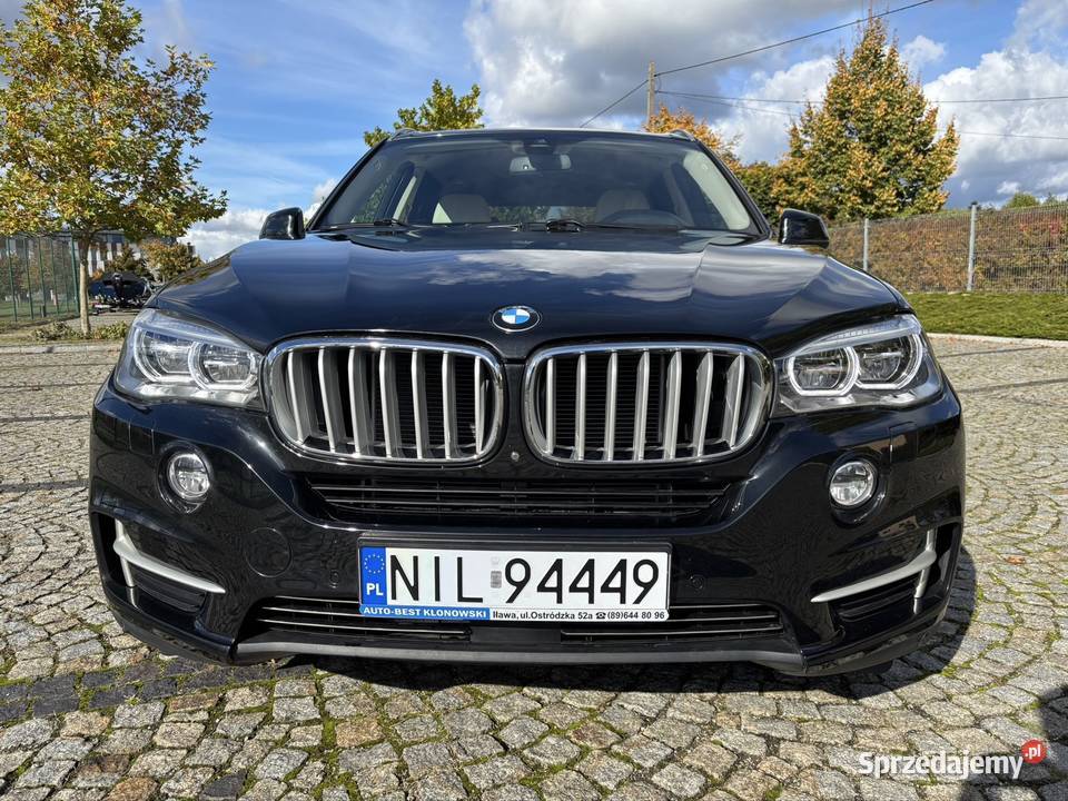BMW X5 F15 30 30D 313 XdriveSalon 99000Full czarny warmińsko-mazurskie Iława