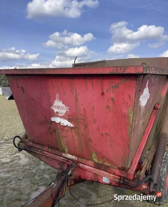 Wywrotka Przyczepa rolnicza Stabilna konstrukcja Podskarbice Szlacheckie sprzedam