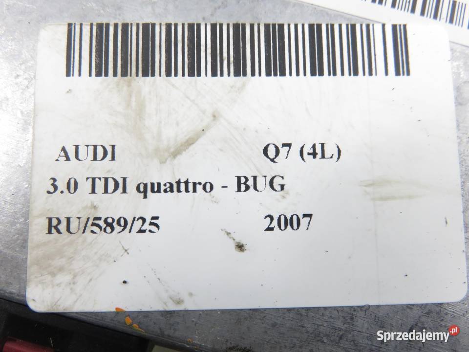 MODUŁ AUDI Q7 4L 30 TDI BUG 4L0910731C 4E0035729 osobowe małopolskie sprzedam