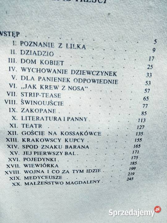 Maria i Magdalena książki używane antykwariaty Warszawa