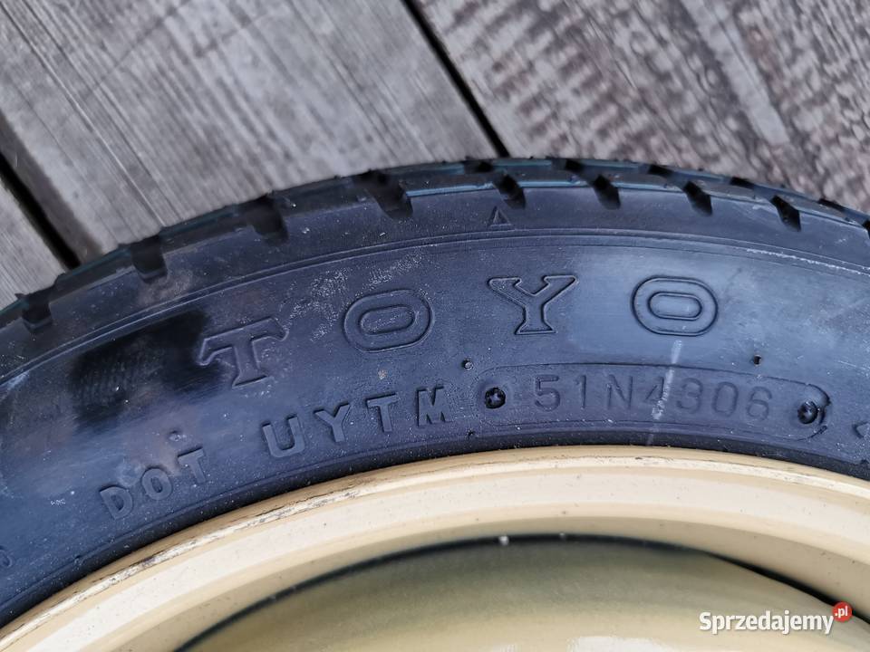 koło dojazdowe 15 5x1143 T11570 MAZDA 3 Lubicz Górny