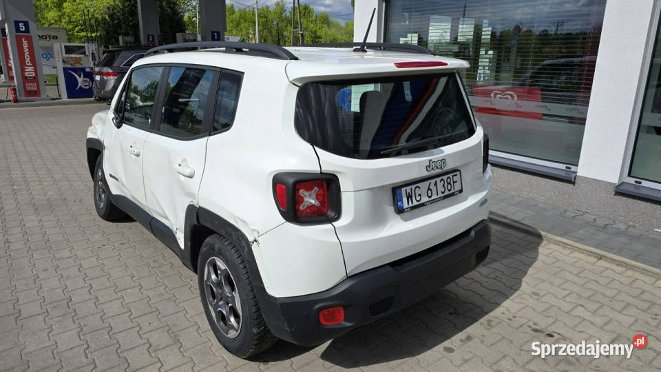 Jeep Renegade 14 T Benzyna Pali Jeżdzi Chłodnice Zarejestrowany w Polsce mazowieckie Karczew