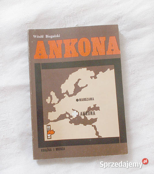 retro książka Ankona Biegański Witold biblioteka Olsztyn