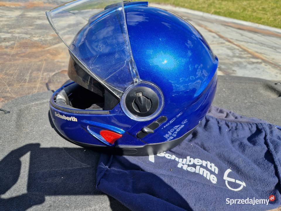 Schuberth Concept kask szczękowy niebieski ORG Mielec