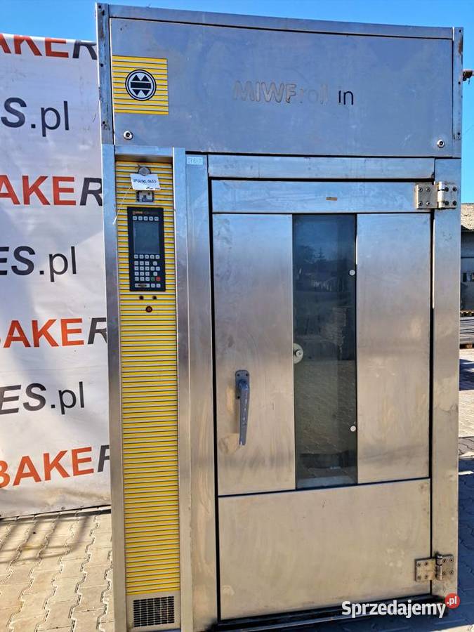 Piec piekarniczy wózkowy obrotowy Miwe ROLL IN sprzedam