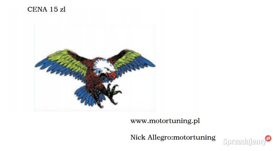 Naklejka na motocykl motor quad rower auto Akcesoria śląskie Mysłowice sprzedam