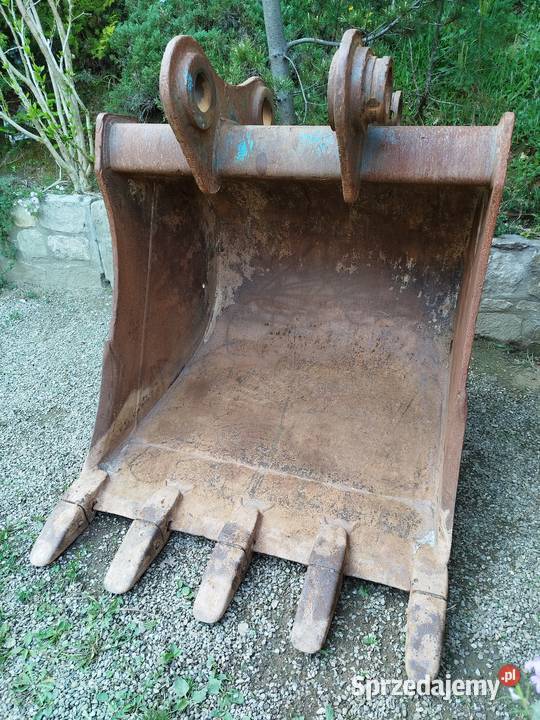 Łyżka do koparki podsiębierna duża 110 fi80mm