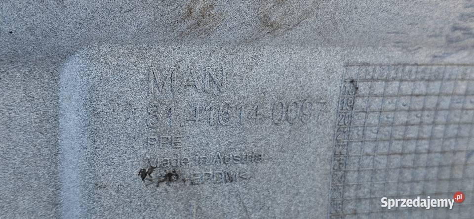 MAN TGX TGS TG3 NAKŁADKA LISTWA ZDERZAKA DOLNA Bieleń