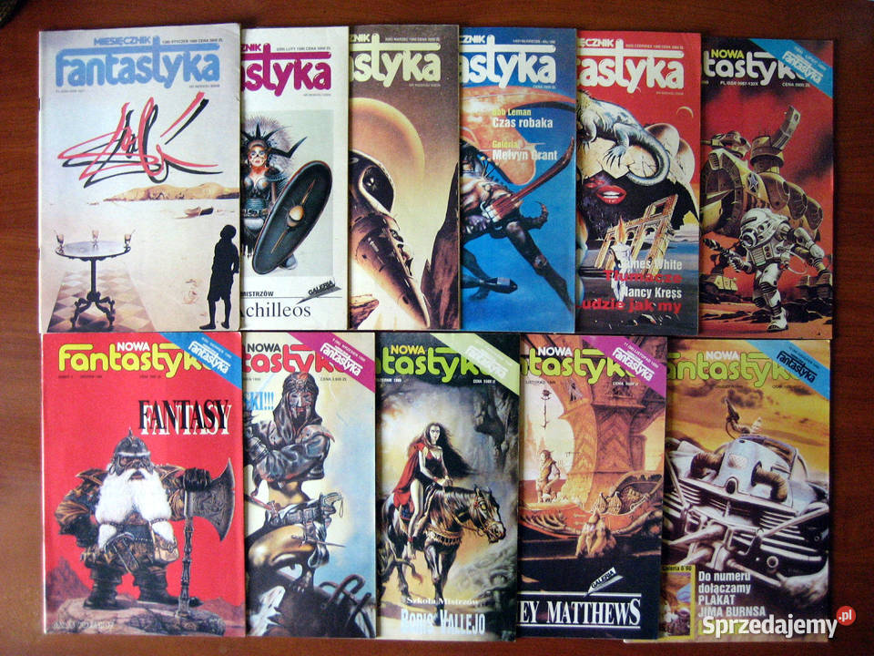 Miesięcznik Fantastyka Nowa Fantastyka roczniki Kielce