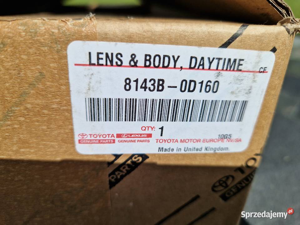 Toyota Yaris Cross Halogen DRL NOWY ORYGINAŁ Mielec