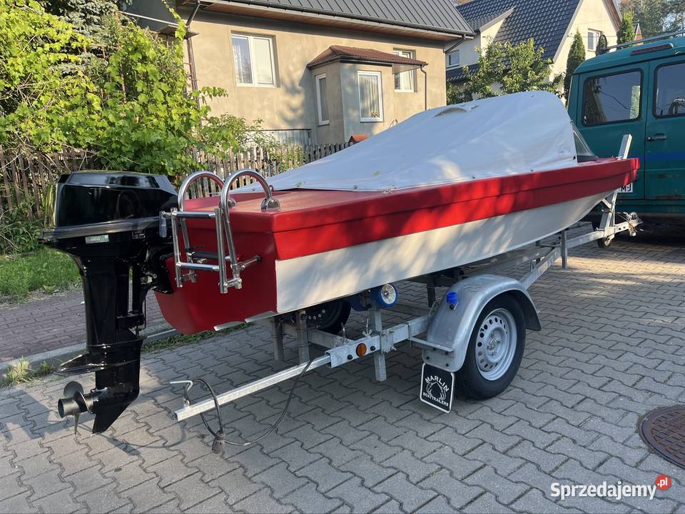 Motorówka Lodka 42m bez patentu silnik Tohatsu Rok produkcji 1995 Płock