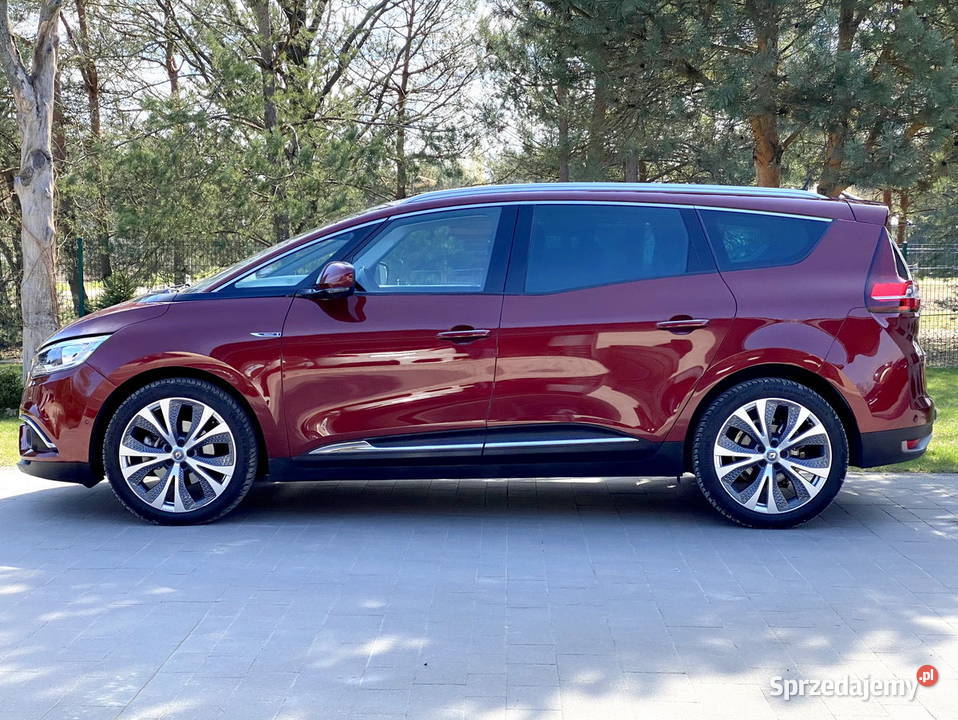Piękny Renault Grand Scenic 12TCe 132 2018 BORDO 132KM Łuków