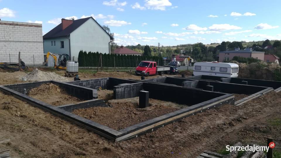 Budowa domów stany surowe fundamenty Rzeszów usługi budowlane