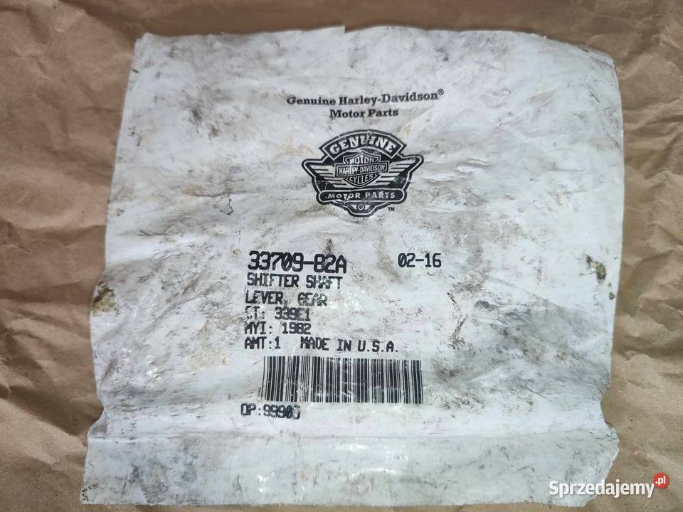 Harley wałek dzwigni zmiany biegów oem