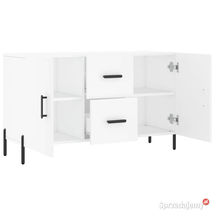 Komoda biała 100x36x60 materiał drewnopochodny sprzedam