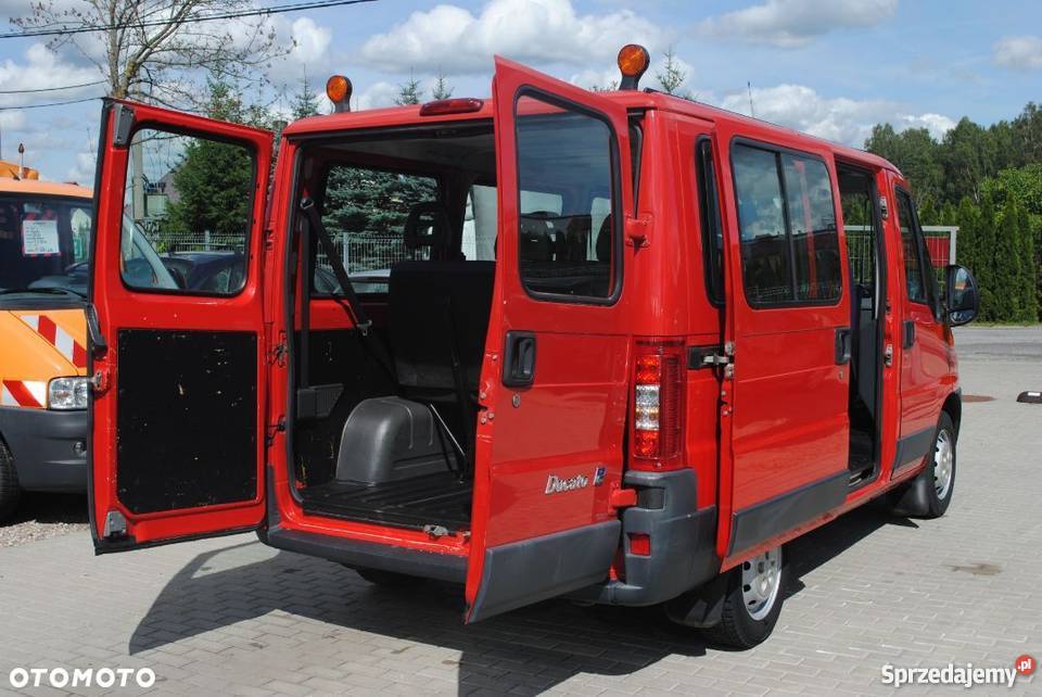 Fiat Ducato Osobowy 9 Miejsc Ogrzewanie Sierakowice sprzedam