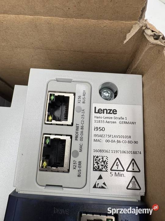 Lenze I95AE275F1AV10103R Servo Drive 075kW mazowieckie Warszawa