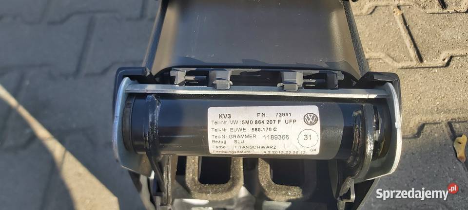 Komplet siedzeń vw tiguan lift 2013 Rok produkcji 2013 Raczyn