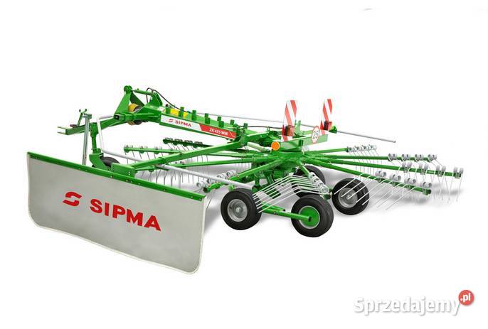 Zgrabiarka ciągana Sipma ZK455 szerokość 45m MOC Kozenin