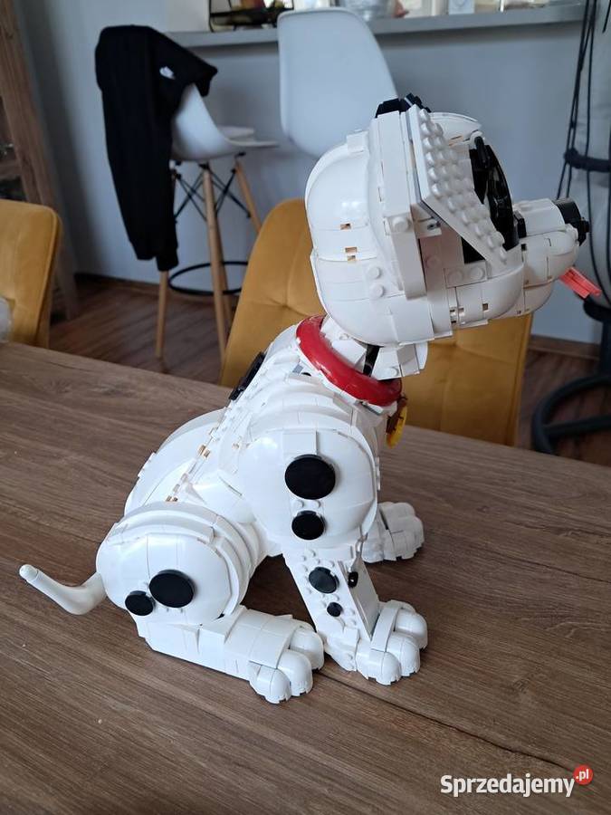 raz złożony piesek ze 101 dalmatyńczków klocki