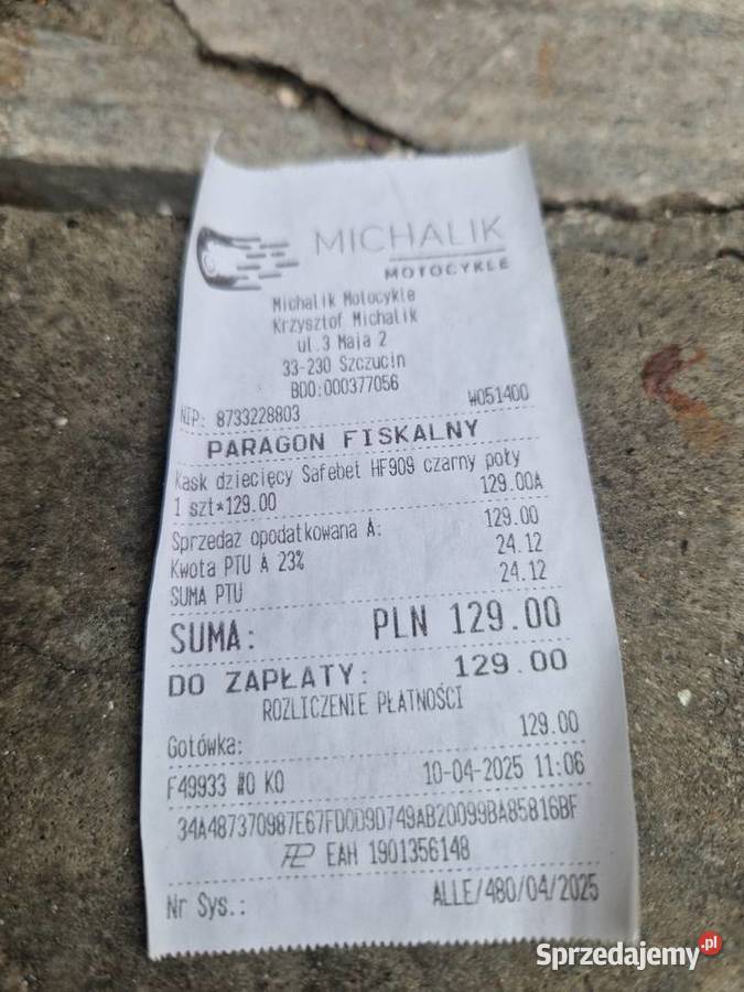 NOWY dziecięcy kask Safebet HF909 Rowery i akcesoria Dąbrowa Górnicza