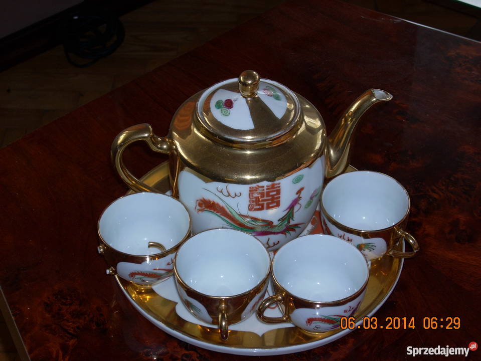CHIŃSKA PORCELANA ZESTAW DO HERBATY Kraków