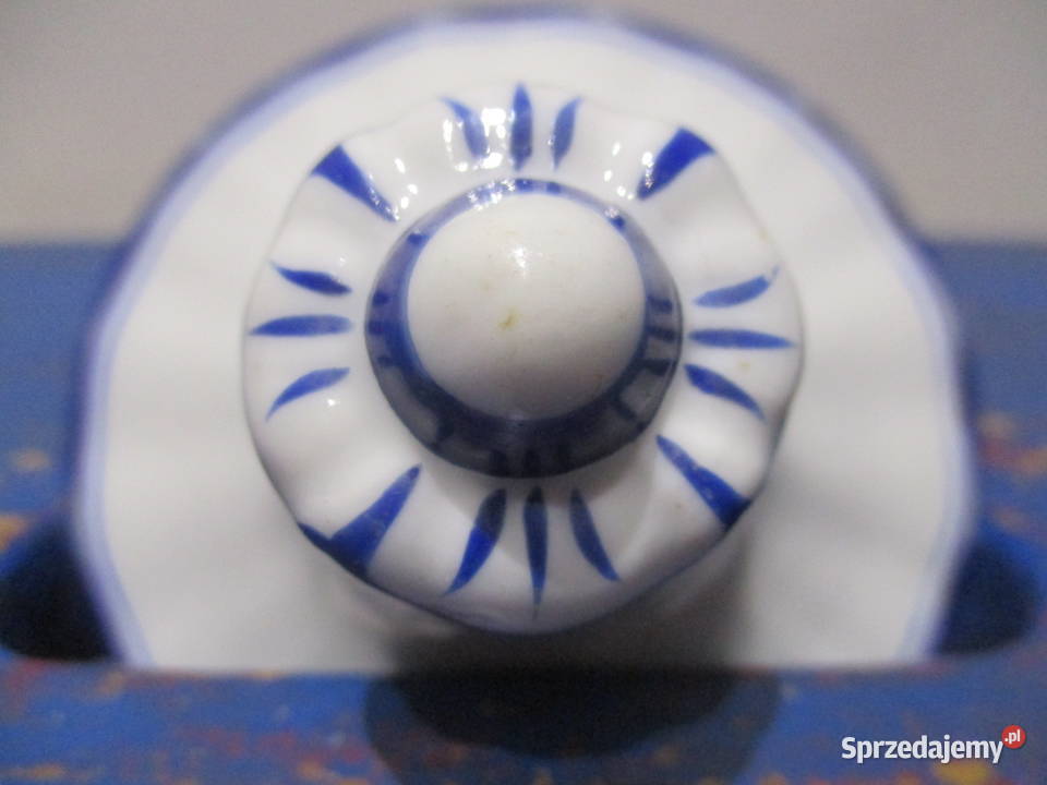 Stara Pokrywka Porcelanowa Dzbanek Cukiernica Nieporęt