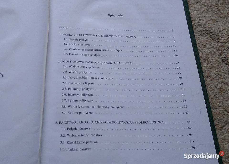 Elementy teorii polityki Hanna Dubrzyńska twarda