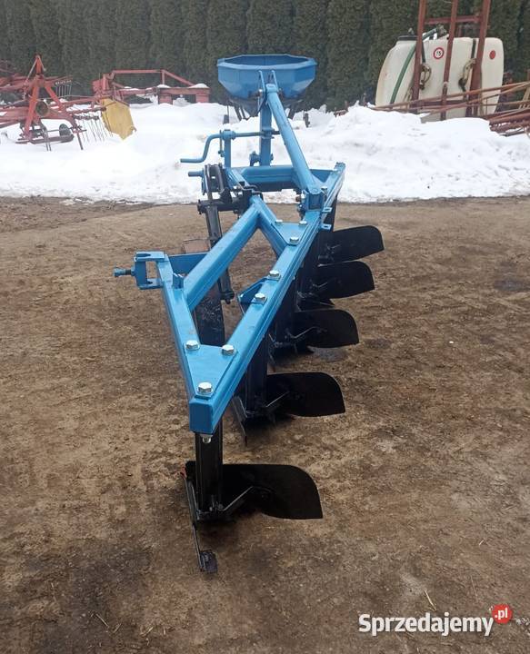 Pług 5skibowy polski grudziądzki nowego nieuszkodzony Rolnictwo Pisarzowa