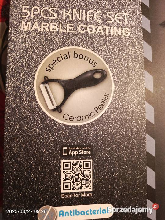 NOŻE ZESTAW PIĘĆ SZTUK FIRMY ROYALTYLINE ZESTAW Tychy