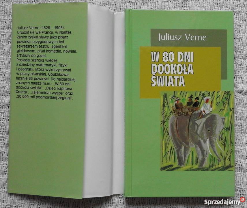 W 80 dni dookoła świata Juliusz Verne Proza i poezja Białystok