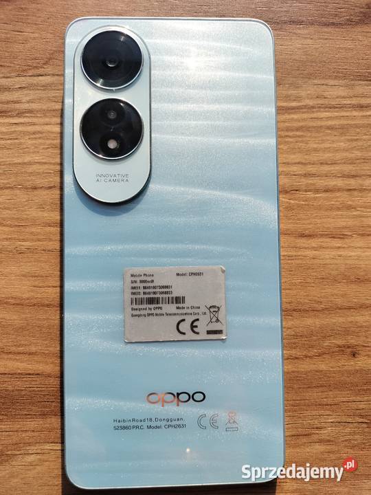 Oppo a60 4g 8256 sprzedam