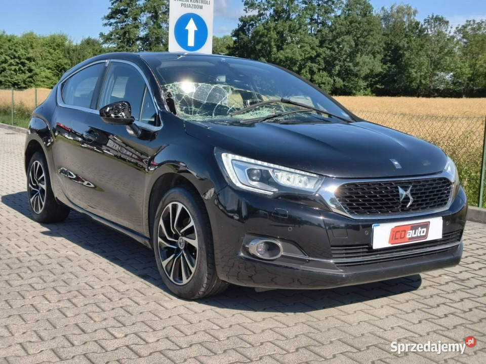 Citroen DS4 12 benzyna 130 fajny przebieg uszkodzony