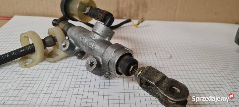 Kawasaki KLX 650 R pompa tył przewód zacisk Zaciski Warszawa